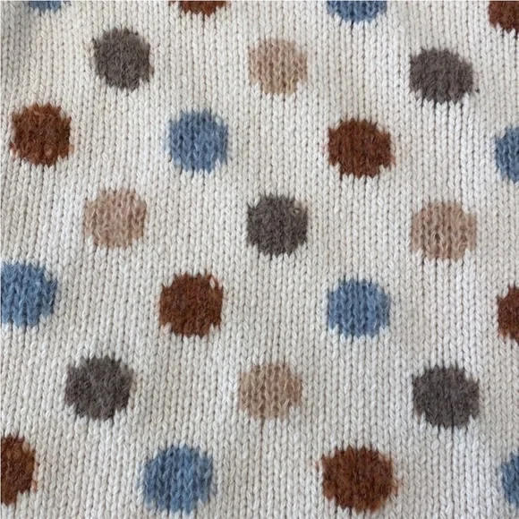 REBECCA TAYLOR - LA VIE POLKA DOT SWEATER - Picture 5 of 8